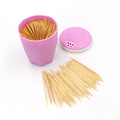 China Manufacture Bamboo Toothpick Disposable Use Machine Toothpicks With Good Polishing